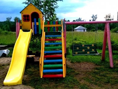 Горка 2,8 метра стеклопластиковая все цвета - горка для детских городков.JPG